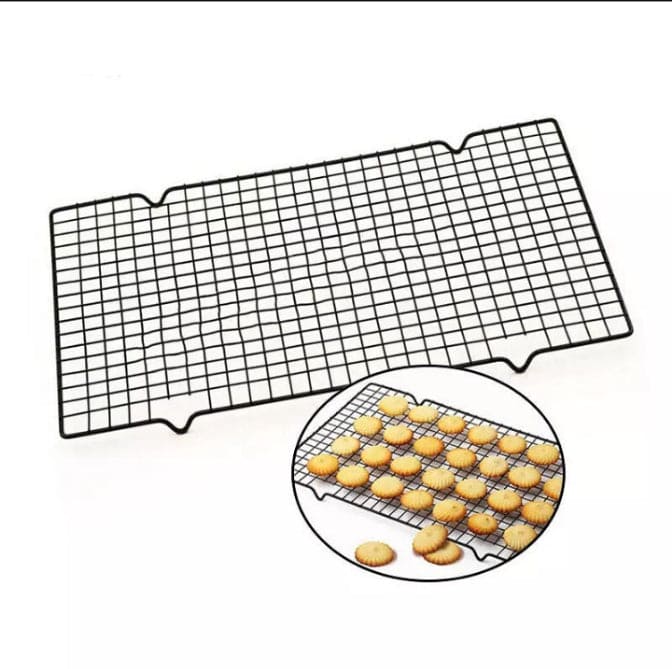 Stainless Steel Wire Grid Cooling Tray, Non Stick Food Rack, Kitchen Baking Pizza Bread Biscuit Holder Shelf, Baking Pan and Cooling Rack Stainless Steel Wire Grid Cooling Tray, Non Stick Food Rack, Kitchen Baking Pizza Bread Biscuit Holder Shelf, Baking Pan and Cooling Rack